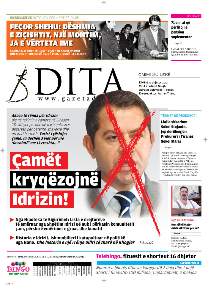 gazeta dita cover