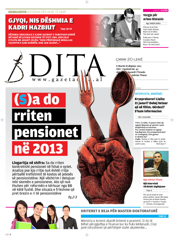 gazeta dita cover