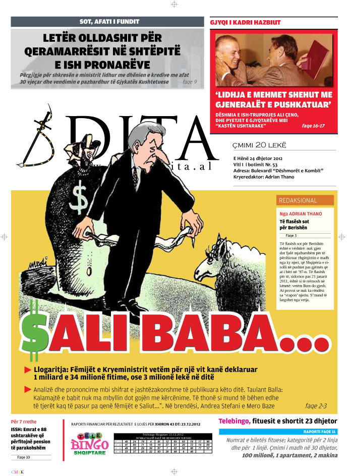 gazeta dita cover