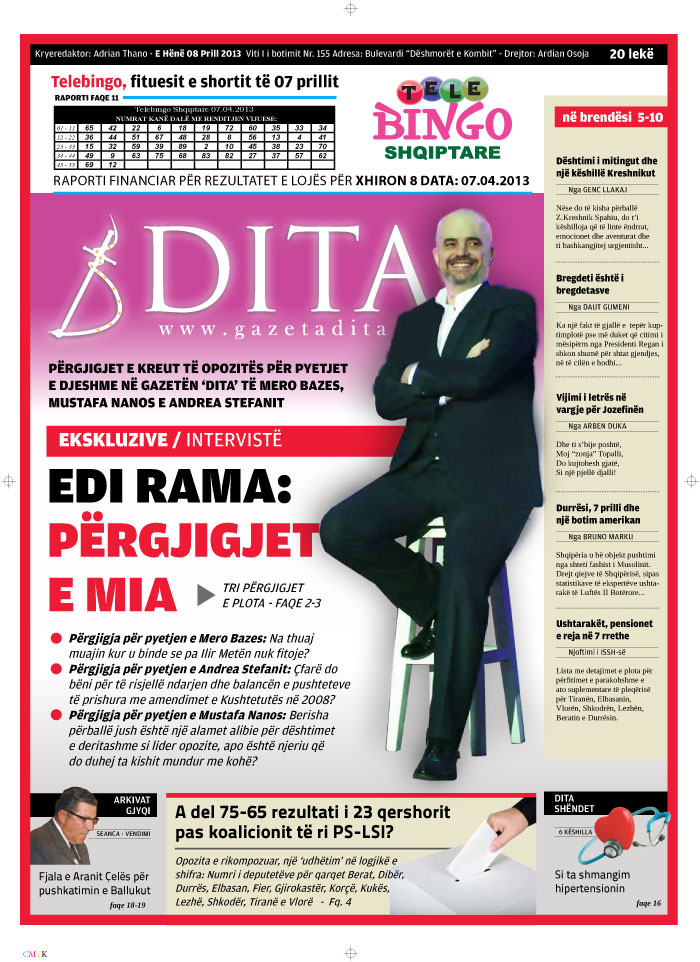 gazeta dita cover