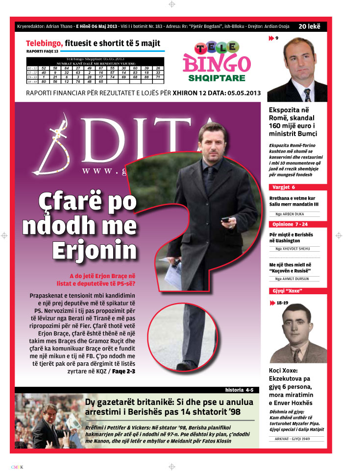 gazeta dita cover