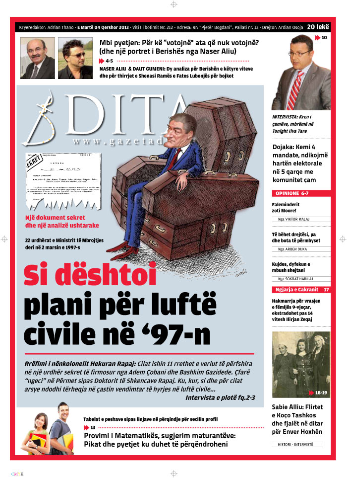 gazeta dita cover