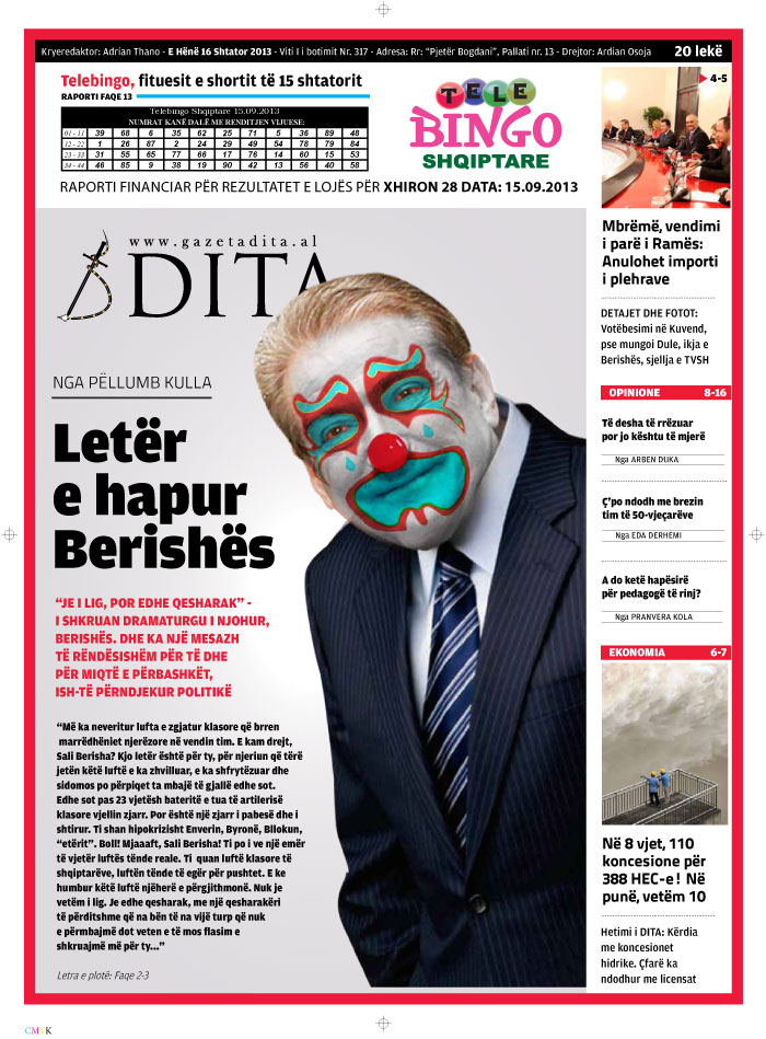 gazeta dita cover