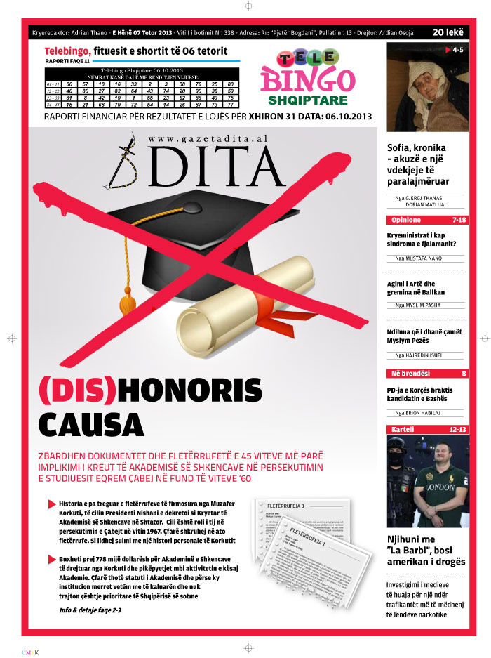 gazeta dita cover