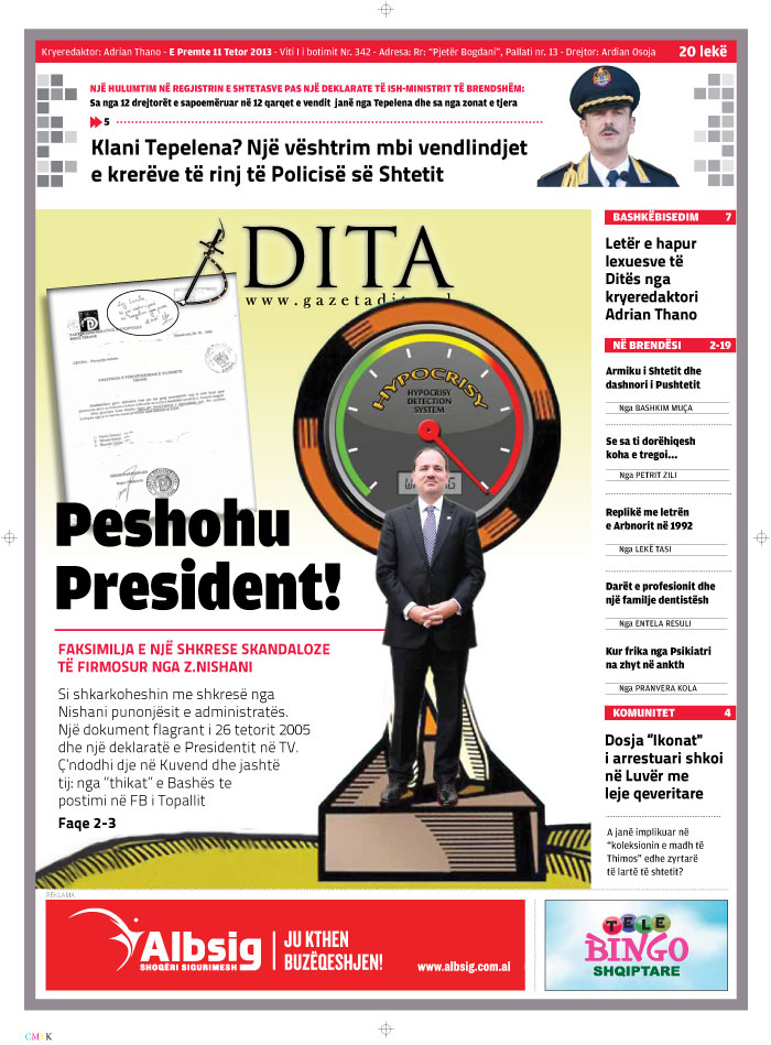 gazeta dita cover